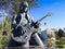 Johnny Ramone Statue In Hollywood Forever Cemetery