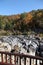 Johnson Shut-in State Park Welcome Center in Autumn