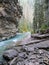Johnston Canyon Trail, Upper and Lower Falls, Banff National Park, Canadian Rockies, Alberta, Canada