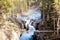 Johnston Canyon Waterfall in Banff National Park