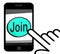 Join Button Displays Subscribing Membership Or Registration