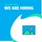 Join Our Team. Busienss Company Image We Are Hiring Poster Callout Design. Vector background