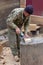 Joiner carpenter handles grinder wooden detail