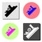 jointer. flat vector icon