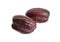 Jojoba or Simmondsia chinensis, goat nut, deer nut, pignut, wild hazel, quinine nut, coffeeberry. Full dept of field