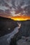 Jokulsa a Fjollum downstream from Dettifoss, Jokulsargljufur canyon in Iceland