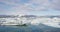 Jokulsarlon glacial lagoon in Iceland - Amazing Icelandic nature landscape