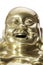 Jolly laughing Buddhist monk face