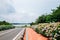 Jongdal-ri hydrangea flowers road and Hado beach in Jeju Island, Korea