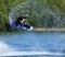 Jordan Aspinall competing in freestyle Jet Ski competition at Ride Leisure Wyboston Lakes Bedfordshire.