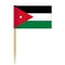 Jordan flag toothpick