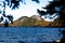 Jordan Lake Pond with autumn colors