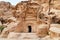 Jordan. Little Petra archaeological site. Wadi Musa