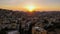 Jordan Petra City view on sunset