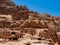 Jordan Petra ruins between the rocks