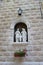 Joseph, Mary and Jesus Statues at St. Joseph`s Church, Nazareth, Israel