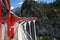 Journey through Albula Tunnel of Bergun Switzerland