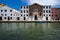 Journey through the Grand Canal. The streets of Venice. Italy.