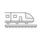 Journey subway train line icon.