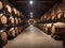 A Journey Through Time and Tradition in the Aging Factory - Witnessing the Meticulous Artistry of Wine Barrel Aging
