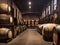 A Journey Through Time and Tradition in the Aging Factory - Witnessing the Meticulous Artistry of Wine Barrel Aging