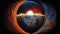 Journey to the Core: A Realistic Depiction of Earth\\\'s Inner Layers, Made with Generative AI