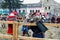 Jousting battles festival of medieval culture Outpost 2016 in Kamenetz-Podolsk