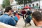 Jousting battles festival of medieval culture Outpost 2016 in Kamenetz-Podolsk