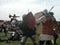 Jousting Knights at teutonic castle