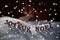 Joyeux Noel Means Merry Christmas With Moose