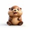 Joyful And Detailed 3d Renderings Of A Cute Beaver