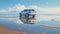 Joyful And Optimistic Volkswagen Suv On A Beach