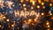 Joyous Jubilation: Sparklers Illuminate \\\'Happy\\\' in Dazzling New Year