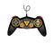 Joystick. Cartoon video game console. Entertainment play technology. Gamepad vector icon. Game-play console isolated on