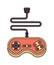 Joystick . Retro Gamepad. VideoGame Controller old