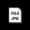 JPEG icon flat