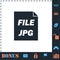 JPEG icon flat