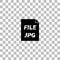 JPEG icon flat