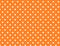 Jpg. Orange Background with White Polka Dots