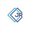 JR letter logo design on black background.JR creative initials letter logo concept.JR letter design