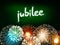 Jubilee anniversary firework celebration party green