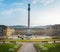 Jubilee Column (Jubilaumssaule) at Schlossplatz Square - Stuttgart, Germany