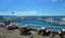 Jubilee Pool on a summers day, Penzance Cornwall, England