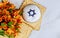 Judaism religious on jewish matza passover