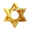 Judaism star. Seal of Solomon vector icon