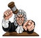 Judge Cartoon Character