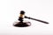 Judge gavel - symbol of law isolated