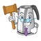 Judge mascot cartoon household kitchen electric kettle