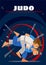Judo poster. kids sports