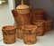 jugs of birch bark